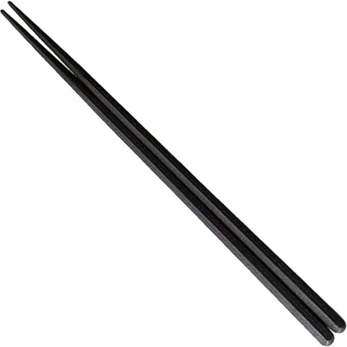 Fukui Craft Hexagonal Japanese Chopsticks Black Color