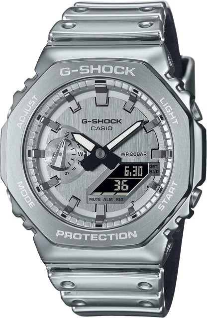 G-SHOCK GM-2100GC-1AJF Metal Cover Black Limited Edition Watch - Silver 2100
 - 4549526394881