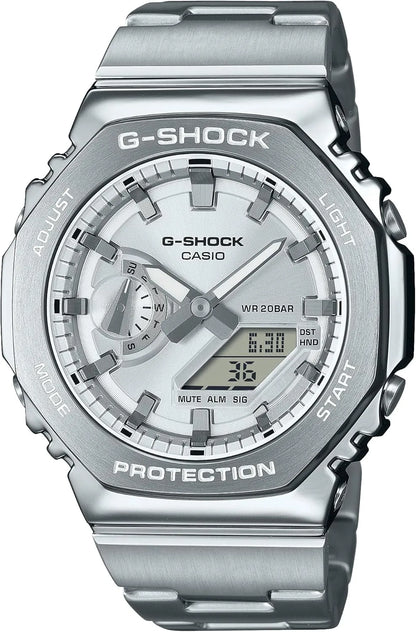 G-SHOCK GM-2100GC-1AJF Metal Cover Black Limited Edition Watch - Silver
 - 4549526383755