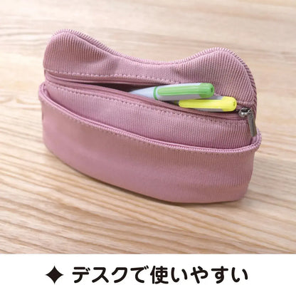Gakken Sta Ful Cat Ear Pen Case Pen Pouch for Notebooks