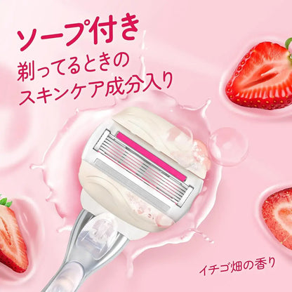 Gillette Venus Razor with Soap for Women Moist Skin Body Care