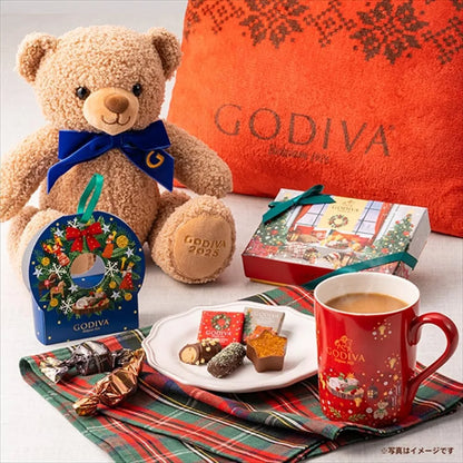 Godiva Christmas Bush de Noel Assortment 7 Piece Chocolate Gift