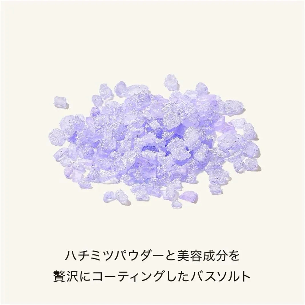 Hacci Bee Bath Salt Dramatic Honey Natural 10.6 oz 300g