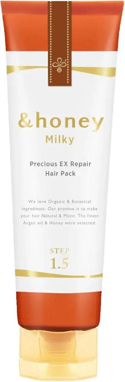 Honey Milky Precious EX Repair Hair Pack Creamy Version Hair Mask