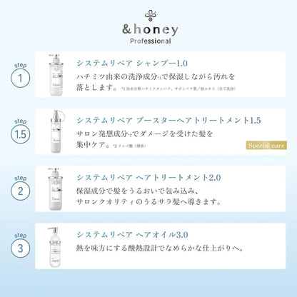 Honey Professional System Repair Shampoo Refill 350ml