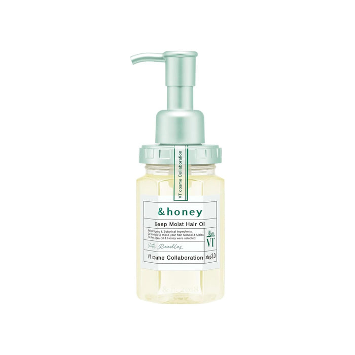 [Limited Collaboration VT] &honey Deep Moist Hair Oil 3.4 fl oz (100 ml)