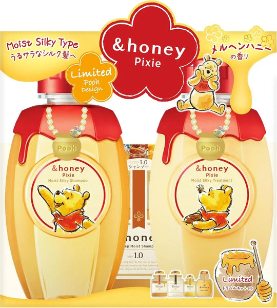 &Honey Winnie the Pooh Limited Edition Pixie Moist Silky Set