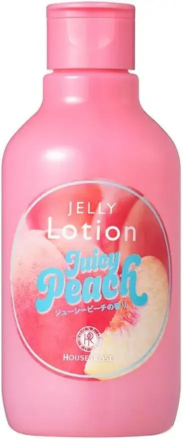 House of Rose Jelly Lotion Juicy Peach Scent Moisturizing 200ml