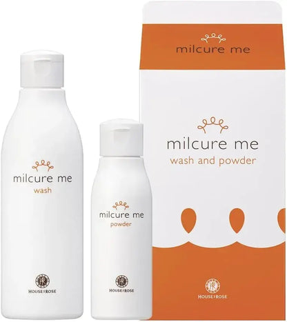 House of Rose Milk Cure Me Face Wash and Powder Set 8.5 fl oz