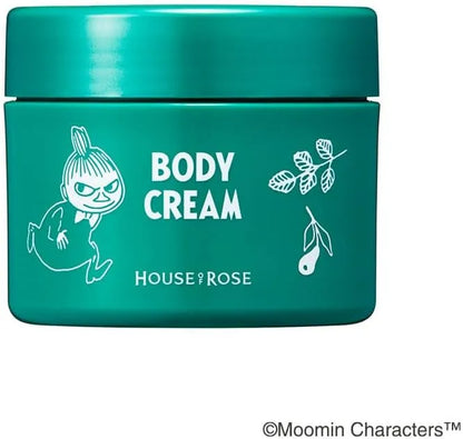 House of Rose Moomin Body Cream Pear Green Leaf Scent 3.4 oz