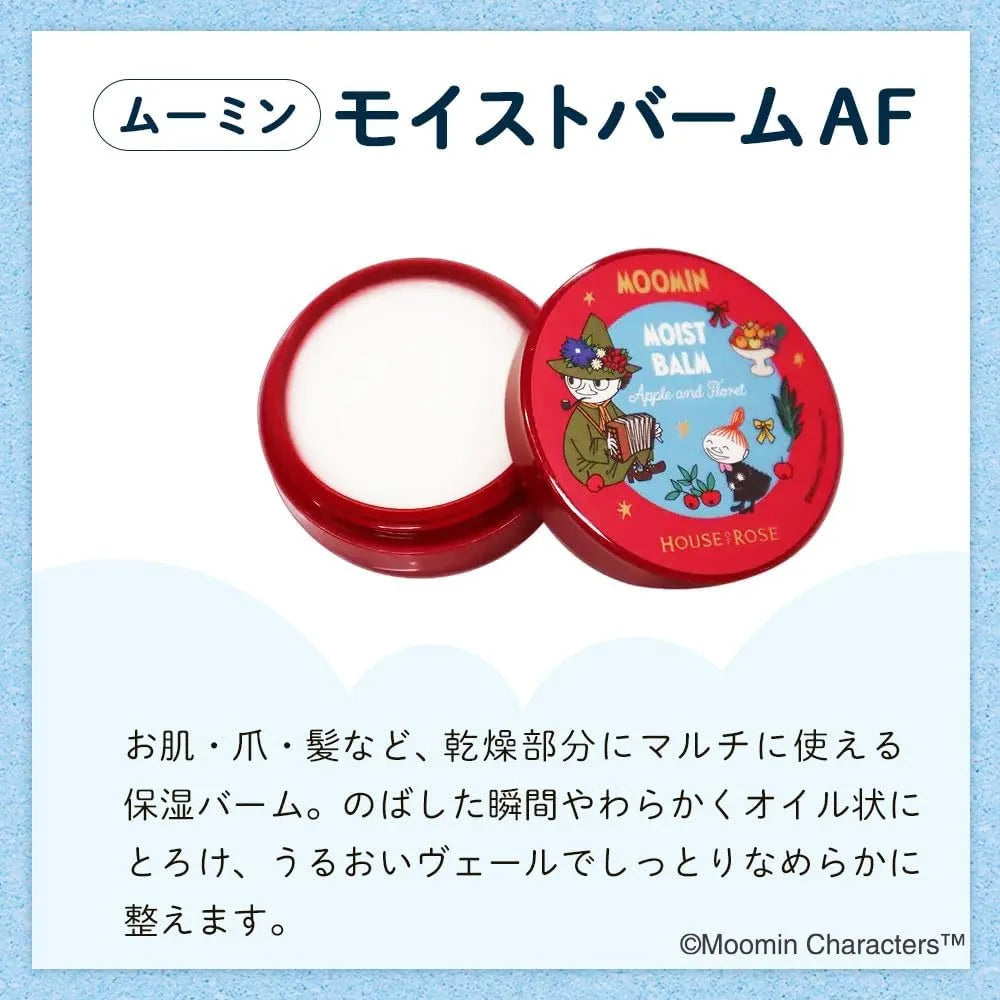 House of Rose Moomin Moist Balm 0.4 oz Apple Scent Multi-Care