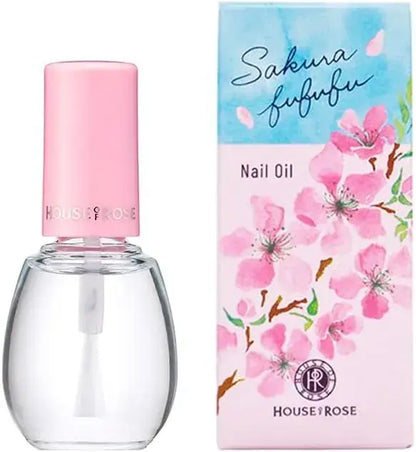 House of Rose Sakura Fufu Nail Oil 10ml Cherry Blossom Scent