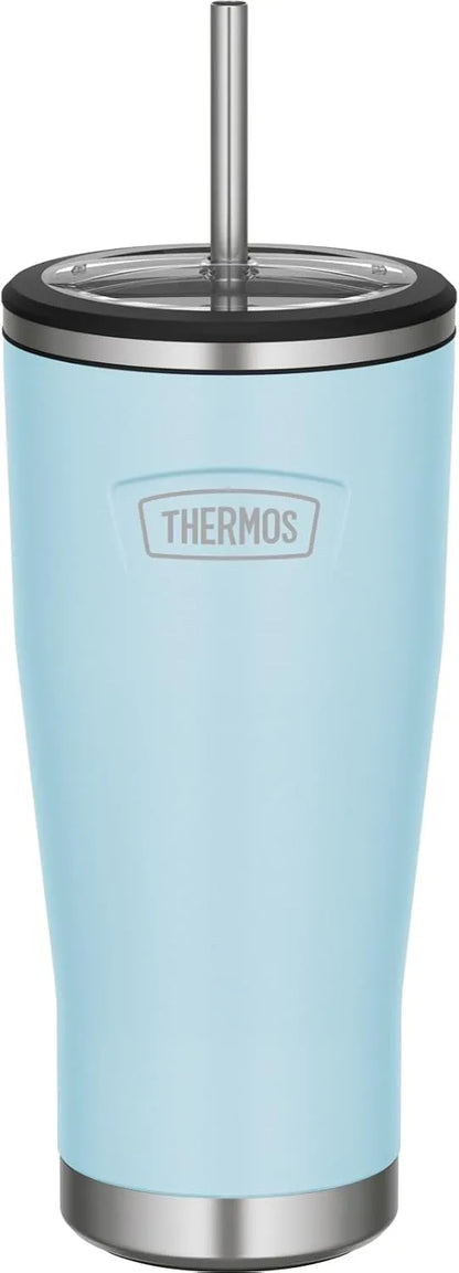 ICON SERIES ASHA-945 MEL Thermos Hydration Bottle 32 oz Cold Retention Melon Thermos - Glacier Straw Tumbler 710ml
 - 4562344406918