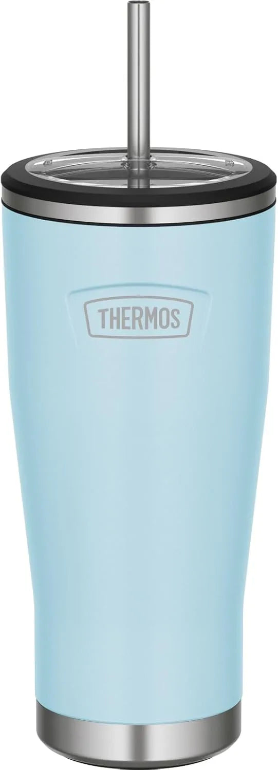 ICON SERIES ASHA-945 MEL Thermos Hydration Bottle 32 oz Cold Retention Melon Thermos - Glacier Straw Tumbler 710ml
 - 4562344406918