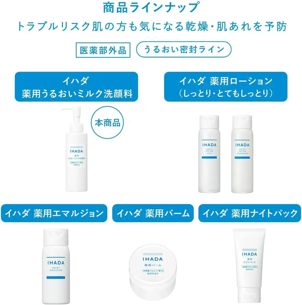 Ihada Medicated Moisturizing Milk Facial Cleanser