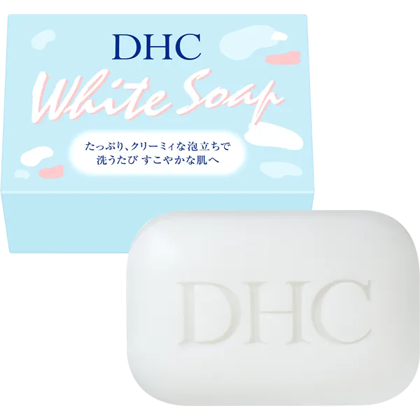 Dhc White Soap 105g - Japanese Natural Foaming Soap - Japanese Body Care Products