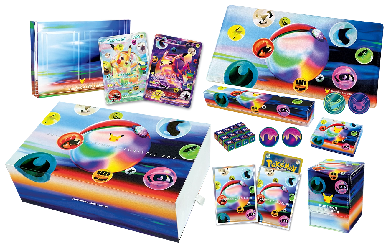 Pokémon Card Game MEGA 30th CELEBRATION FUTURISTIC Exclusive Special Box