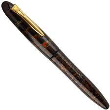 Platinum Izumo Yakumo Lacquer Ginsen Medium Font Fountain Pen