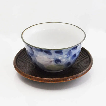 Ishida Wooden Tea Coasters Traditional Design