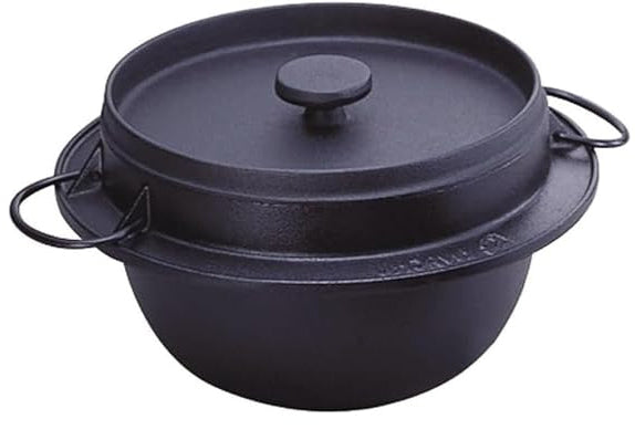 Iwachu Japan Cast Iron Rice Cooker Casserole 5-Go