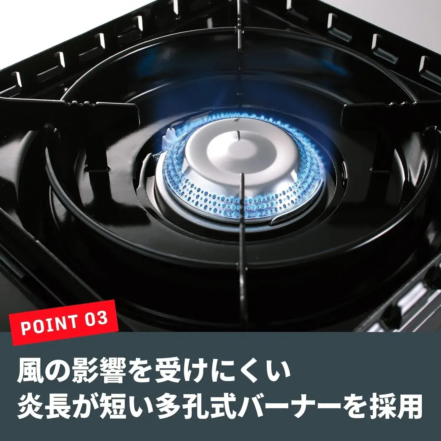 Iwatani Cassette Stove Tough Maru with Case for Camping Outdoors BBQ