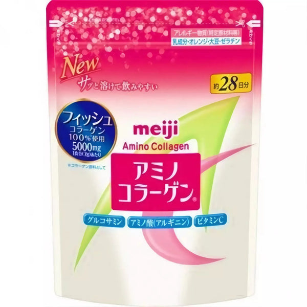 明治 アミノコラーゲン プレミアム 詰め替え用 196g アミノコラーゲン プレミアム 約28日分 196g 明治 meiji 美容 健康