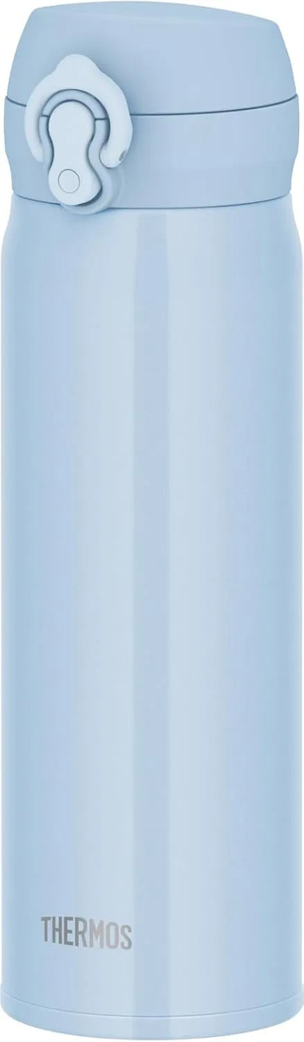 JNL-S600 SMPL Vacuum Insulated Thermos Water Bottle 20.3 fl oz Smoke Purple Thermos - Ice Blue 500ml
 - 4562344397377