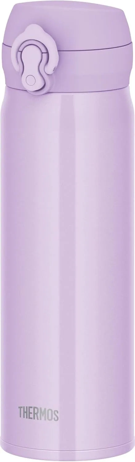 JNL-S600 SMPL Vacuum Insulated Thermos Water Bottle 20.3 fl oz Smoke Purple Thermos - Pink Purple 500ml
 - 4562344397384