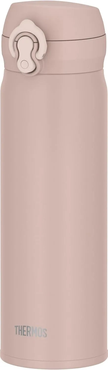 JNL-S600 SMPL Vacuum Insulated Thermos Water Bottle 20.3 fl oz Smoke Purple Thermos - Mist Beige 500ml
 - 4562344397360
