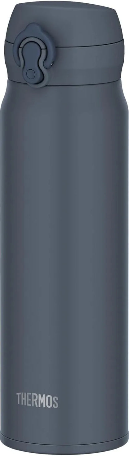 JNL-S600 SMPL Vacuum Insulated Thermos Water Bottle 20.3 fl oz Smoke Purple Thermos - Mineral Gray 600ml
 - 4562344397391
