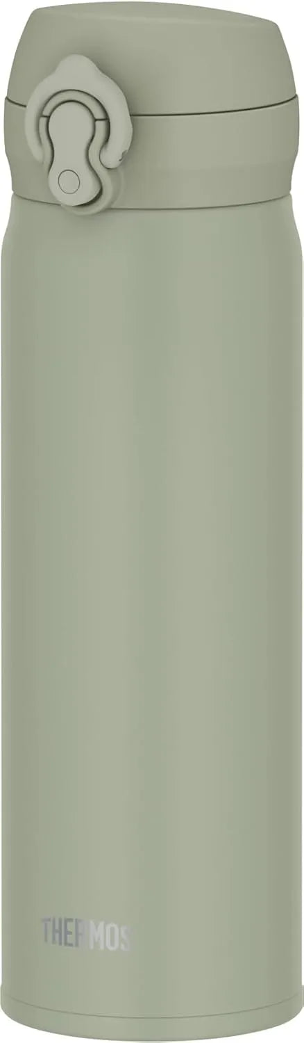 JNL-S600 SMPL Vacuum Insulated Thermos Water Bottle 20.3 fl oz Smoke Purple Thermos - Olive 500ml
 - 4562344397353