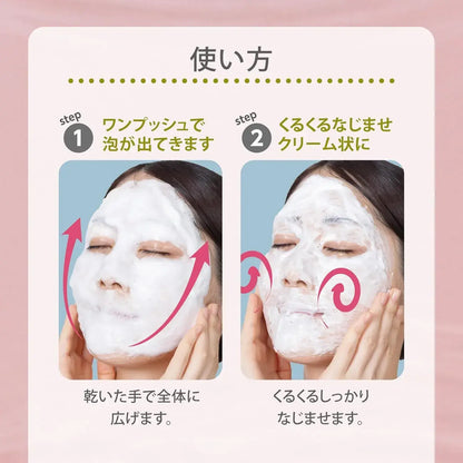 Kagayaku Cosme Simplism Foam Cleansing Cream 300ml Hydrating