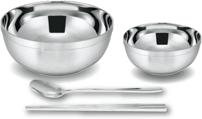 Kakusee HOL-02 Stainless Steel Mixing Bowl Durable Kitchenware - Donburi Cutlery Set
 - 4972940158836