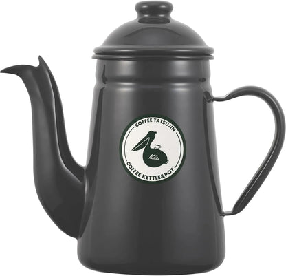 Kalita Carita Kalita Drip Pot Kettle Coffee Maker Yakan Server - Gray
 - 4901369523055