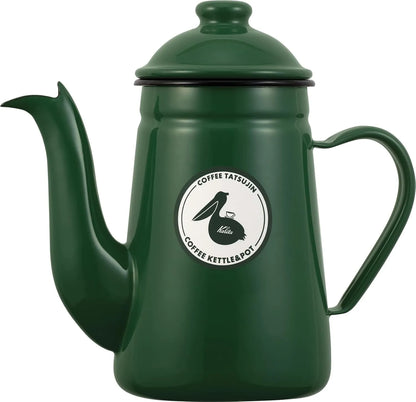 Kalita Carita Kalita Drip Pot Kettle Coffee Maker Yakan Server - Green
 - 4901369523093