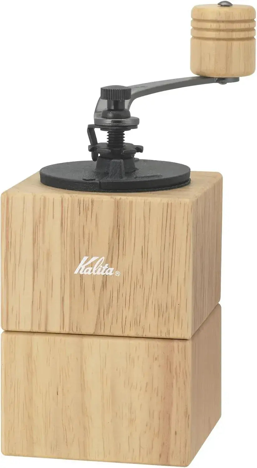 Kalita Coffee Mill Hand Grinder - Cubic Mill Natural - 4901369422075