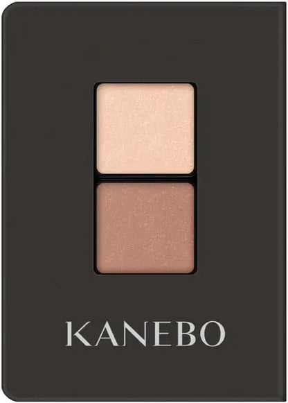 Kanebo Eye Color Duo EX12 Latte Vell Warm Tone Eye Shadow 1.4g