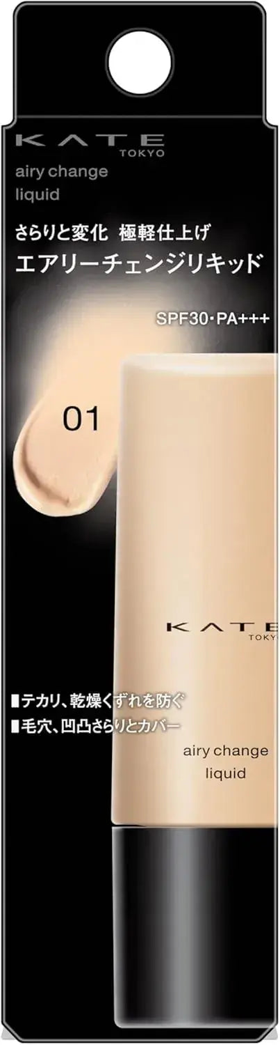 Kate Airy Change Liquid Bright Skin Foundation Smooth Finish - 2 Beige
 - 4973167038239