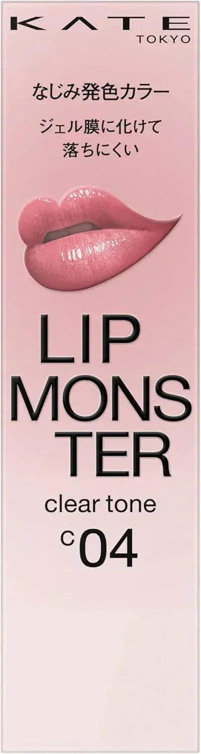 Kate Lip Monster Clear Tone Natural Finish Long Lasting Gel Membrane