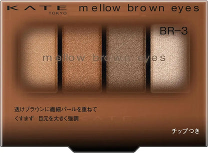 Kate Mellow Brown Eyes Eyeshadow Palette - Shade 3 - 4973167011881