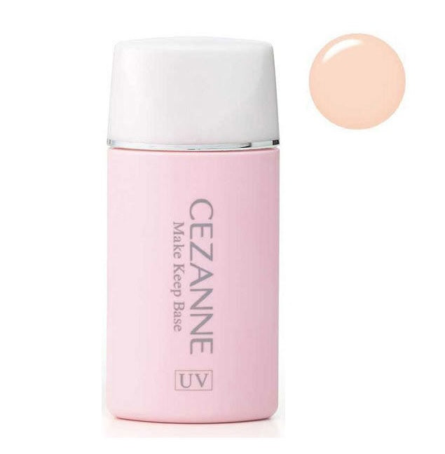 Cezanne Make Keep UV Primer SPF28 PA++ Pink Beige 30ml - Shine Control