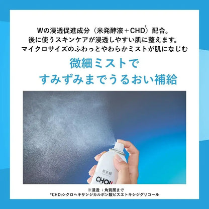 Kibisei CHOI Medicated Mist Toner Acne Care for Clear Skin