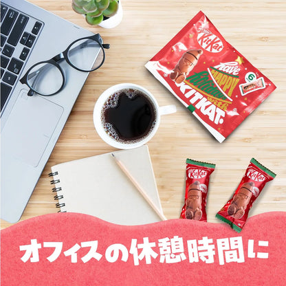 KitKat Holiday Santa Party Box 35 Pieces Japanese Chocolate Snacks