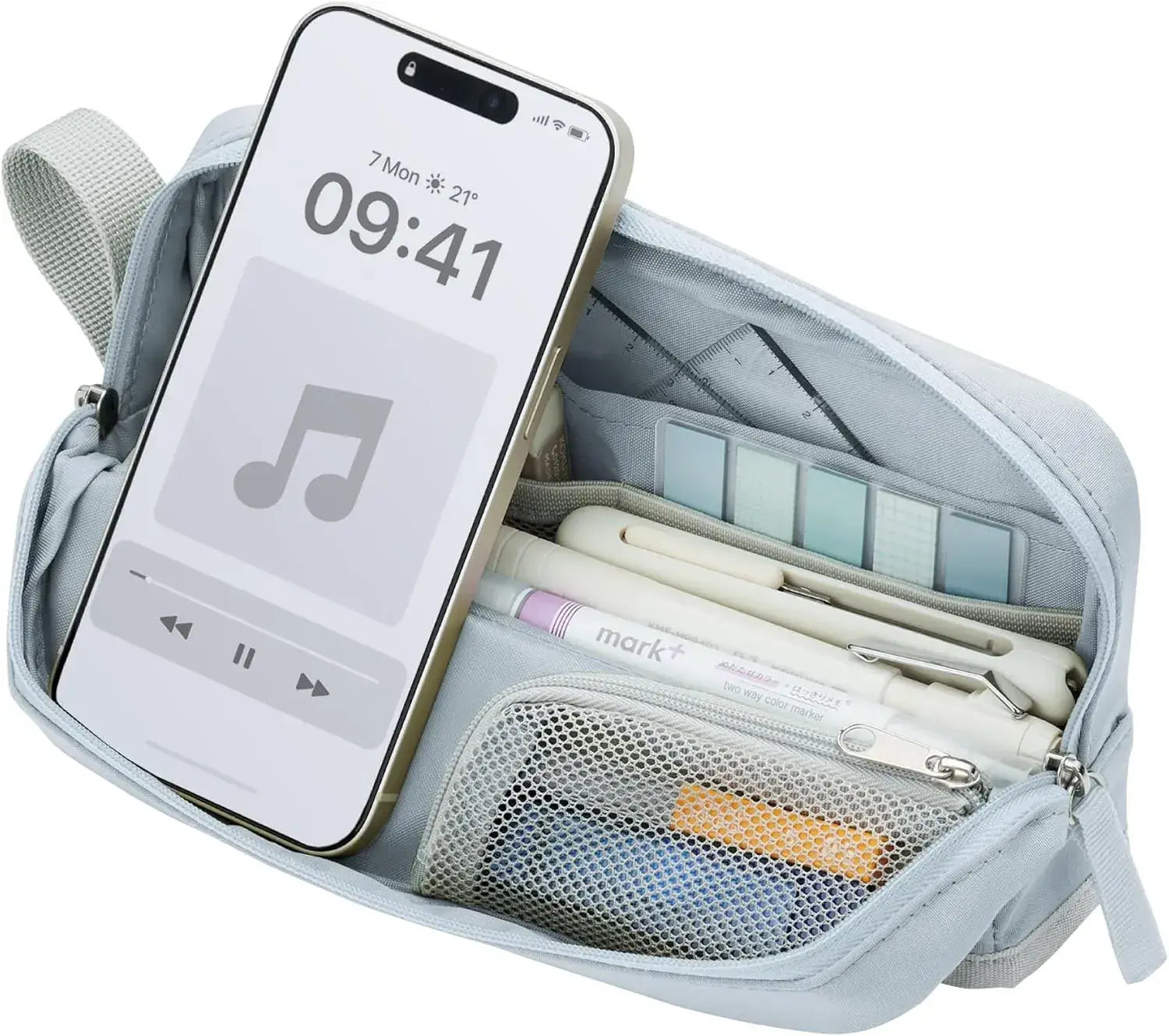 Kokuyo Large Capacity Pencil Case Tool Pen Organizer Kabako