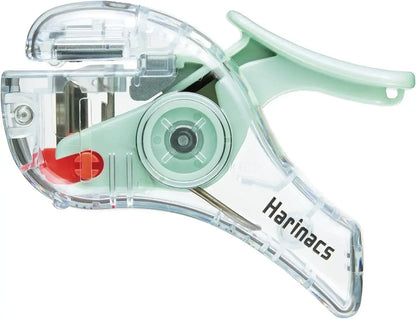 Kokuyo Needleless Stapler Harinacs Compact Alpha Green