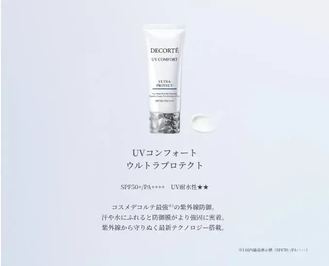 Kose Cosme Decorte UV Comfort Water Smooth SPF50 PA++++ 50ml
