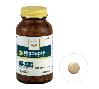 Kracie Pharmaceuticals Yokukansan Kachinpi Hangatsu Extract Tablets