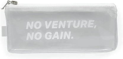 Laconic Interaction Pen Pouch Organizer Accessory - Clear - 4580749659142