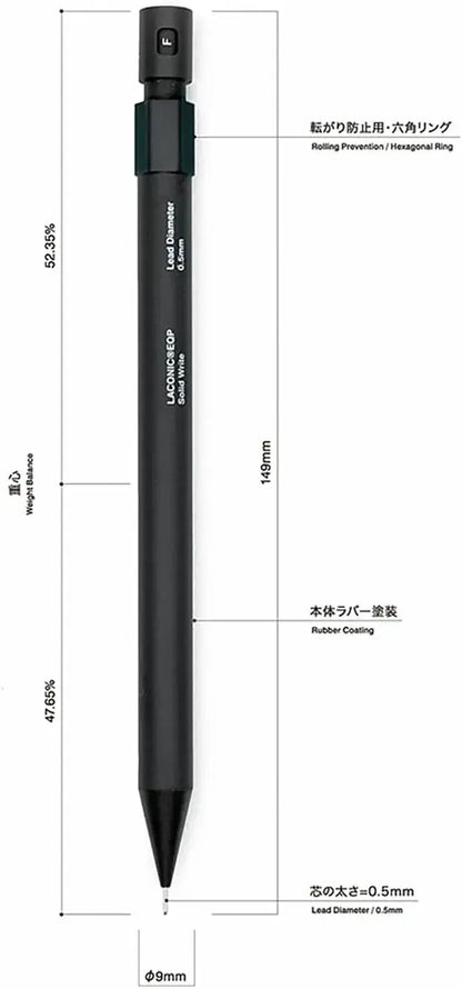 Laconic Mechanical Pencil Solid Write Pencil Sheath Set