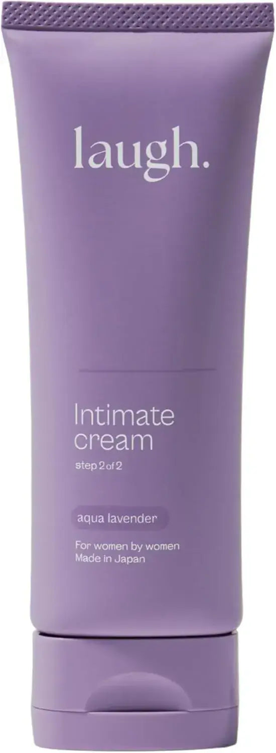 Laugh Rough Dot Intimate Cream Moisturizing Cream - Aqua Lavender - 4560449982702